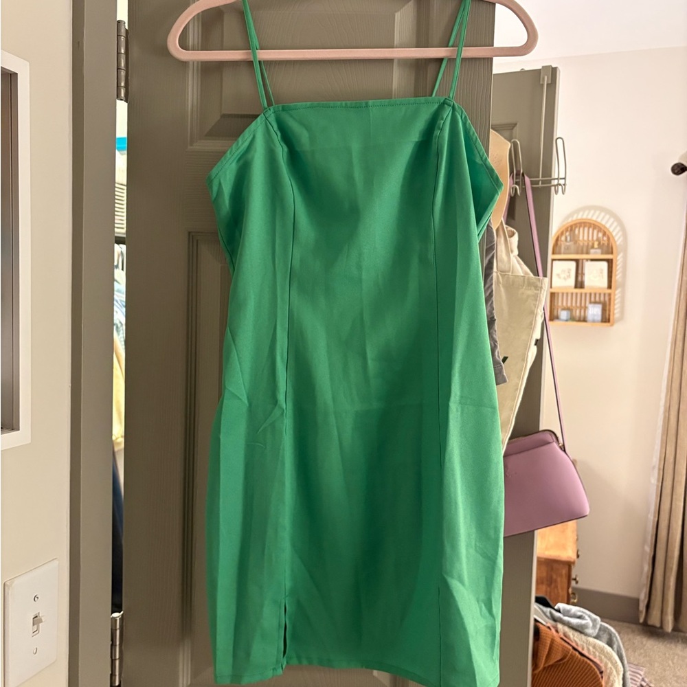 Spaghetti Strap Slip Dress